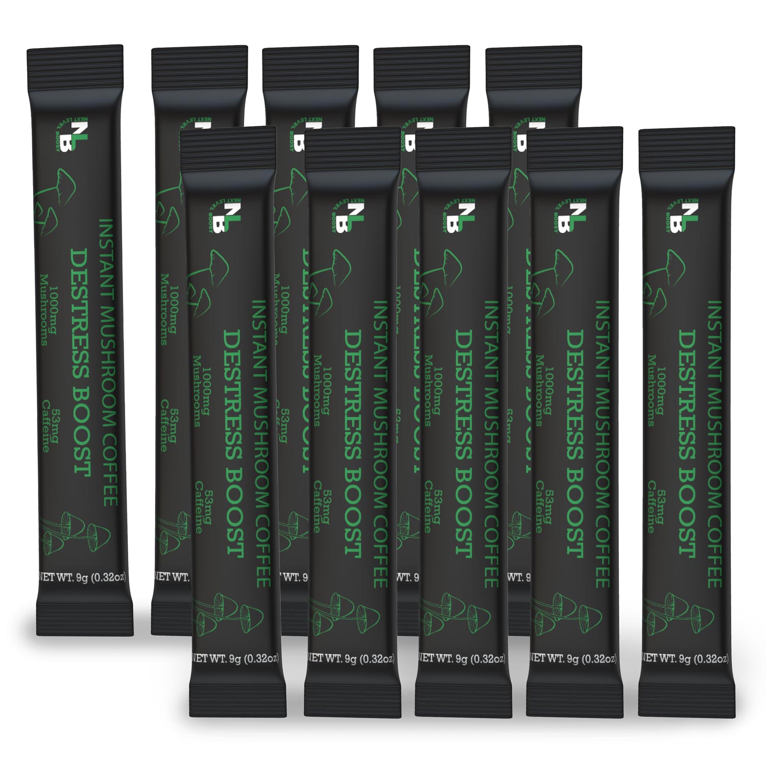 Destress Boost Stick Packs - 10 Pack